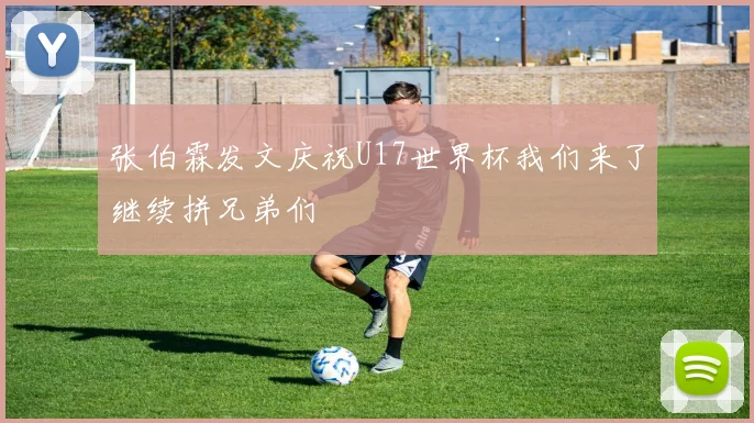 张伯霖发文庆祝U17世界杯我们来了继续拼兄弟们