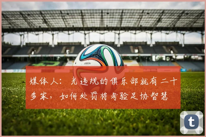媒体人：光违规的俱乐部就有二十多家，如何处罚将考验足协智慧